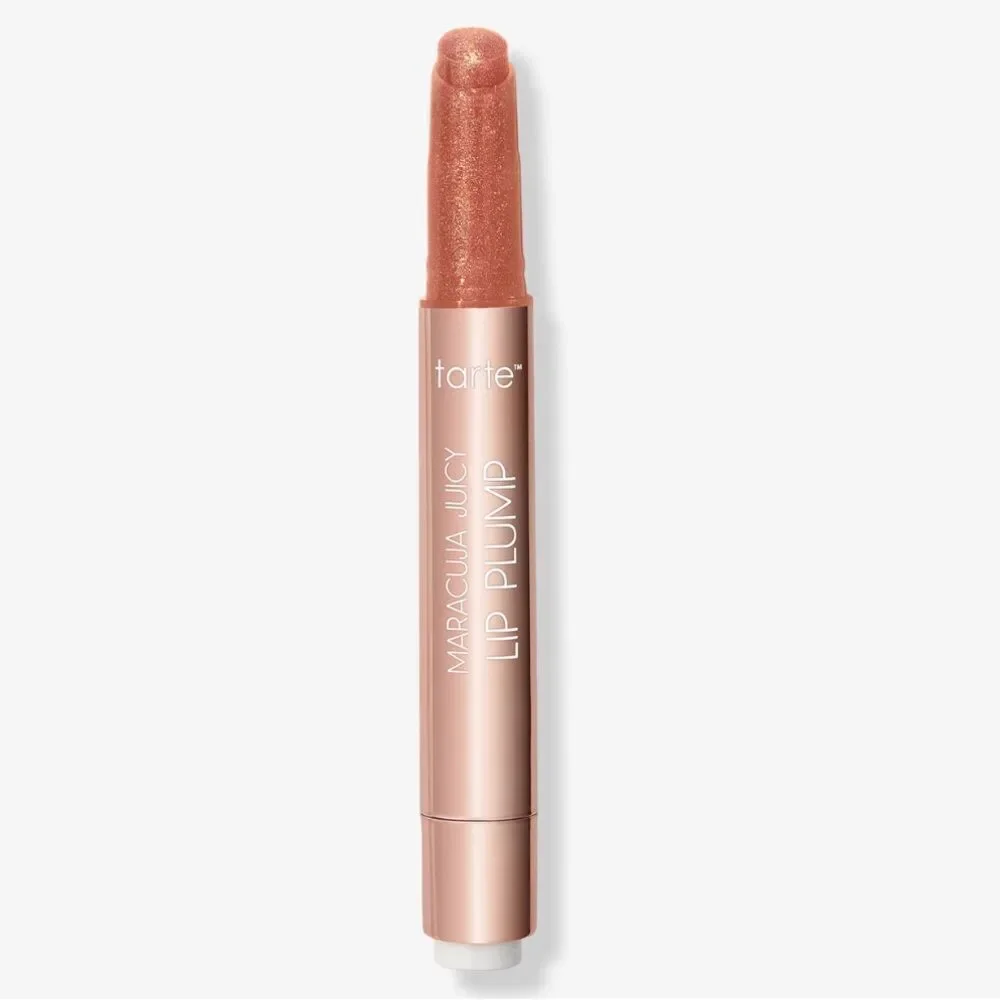 🌻 Tarte Rosy Copper Shimmer Glass Juicy Lip Plump New FullSz